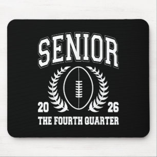 Football Senior Cl Of 2026 High School Senior 4th  Mouse Pad