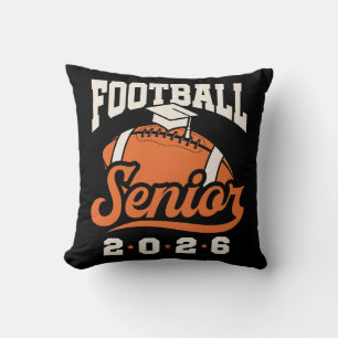 Football Senior Class of 2026 Graduating  Cushion