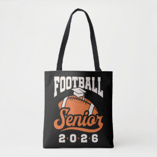Football Senior Class of 2026 Graduating Tote Bag