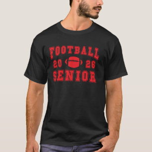 Football Senior Night Football Senior 2026 Graduat T-Shirt