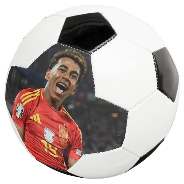 football soccer ball (Three Quarter)