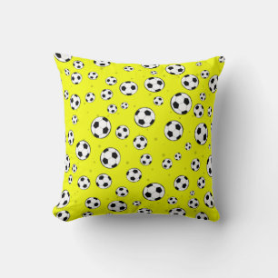 Football / Soccer Ball Seamless Pattern Cushion