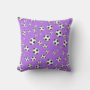 Football / Soccer Ball Seamless Pattern Cushion