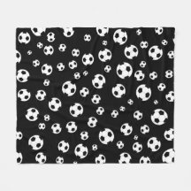 Football / Soccer Ball Seamless Pattern 