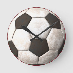 Football Soccer Ball Sportslover Clock