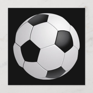 Football Soccer Invitation