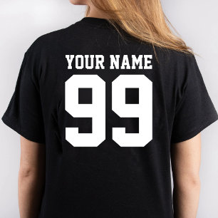 Football Soccer Name Number Boy Girl Personalised T-Shirt