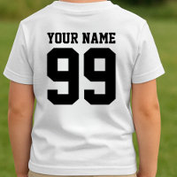 Football Soccer Name Number Boys Girls Kids Custom