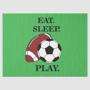 Football Soccer Player Coach Birthday Tissue Paper