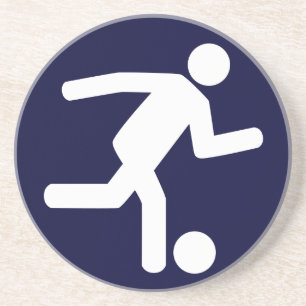 Football Soccer Symbol Coaster