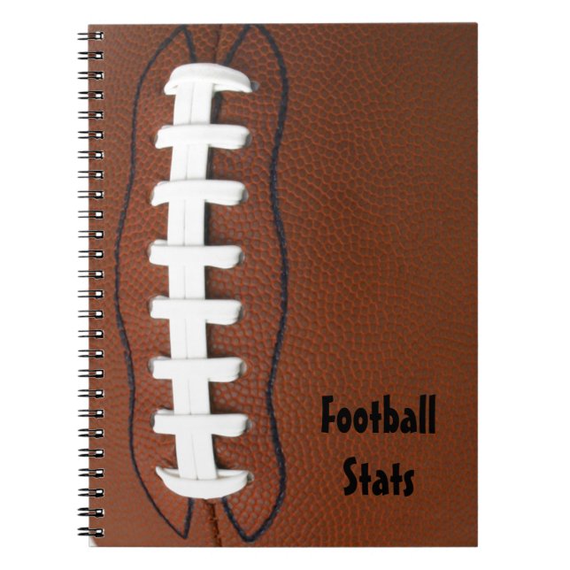 Football Spiral-Bound Notebook (Front)