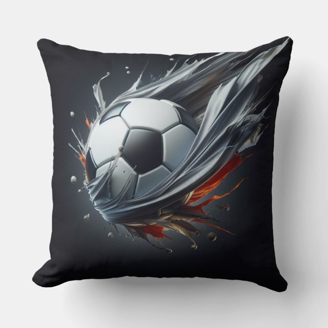 "football Splash" Cushion (Front)
