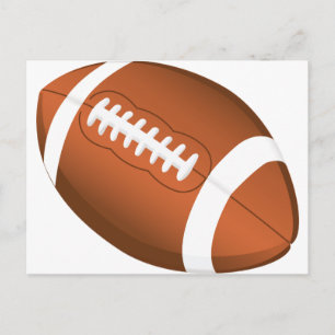 Football Sports Ball Team Game Playing Stars Coach Postcard