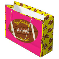 Football Sports Birthday Party Pink