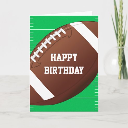 Sports Birthday Cards | Zazzle.co.nz