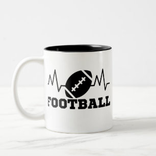 Football sports Olympics Two-Tone Coffee Mug