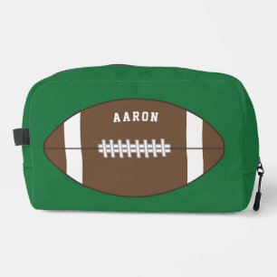 Football Sports Personalised Toiletries Bag