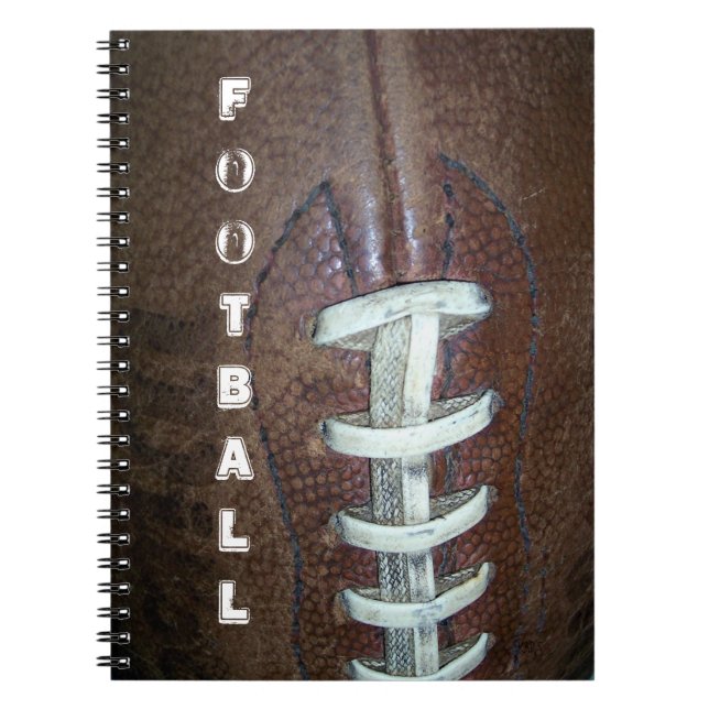 Football Sports Photography Notebook (Front)