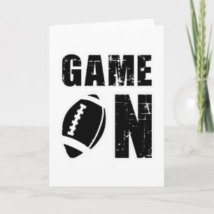 Football Sports USA Team Game American Funny Gift Card
