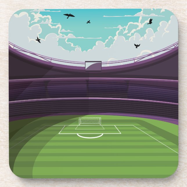 Football Stadium Coaster (Front)