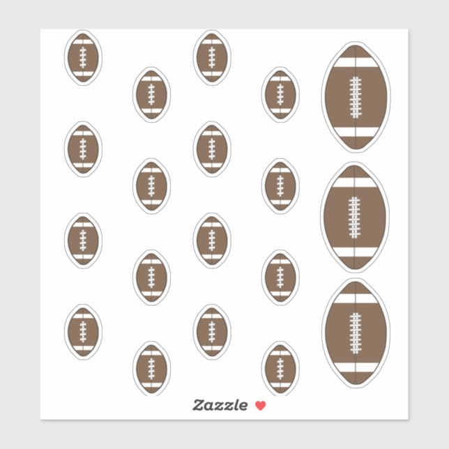 Football Stickers Set (Sheet)