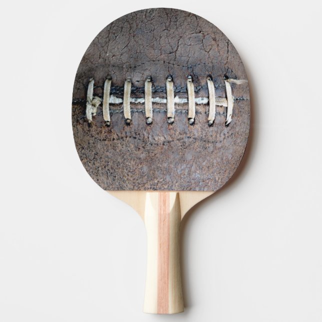 Football Strings  Ping Pong Paddle (Front)