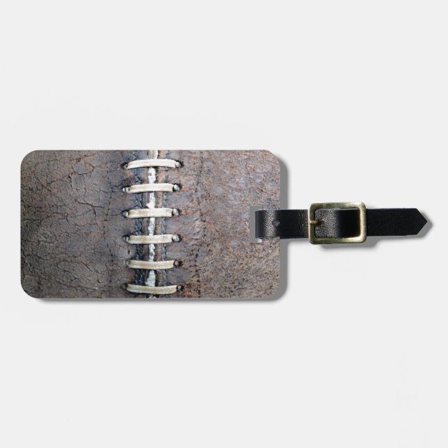 Football Strings vertical Luggage Tag (Front Horizontal)