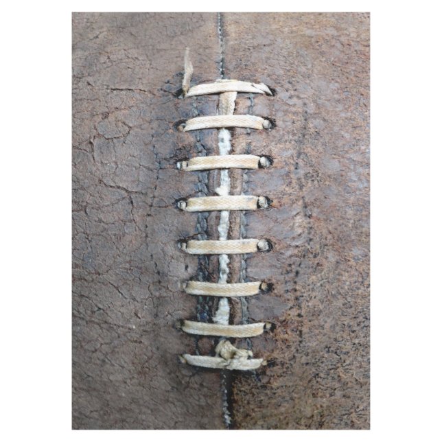 Football Strings Vertical Tablecloth (Front)