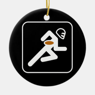 Football Symbol Ornament