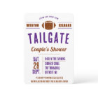 Football Tailgating Couples' Bridal Shower Invitat