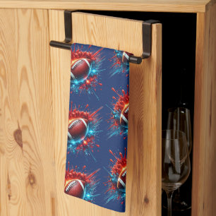 Football tea towel
