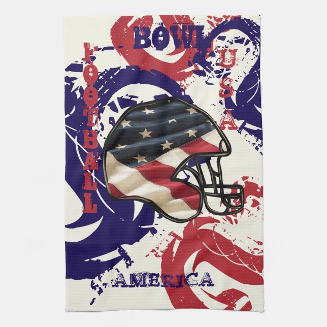 FOOTBALL TEA TOWEL (Vertical)