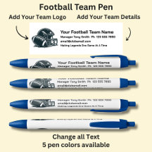 Football Team - Add your own details & Logo