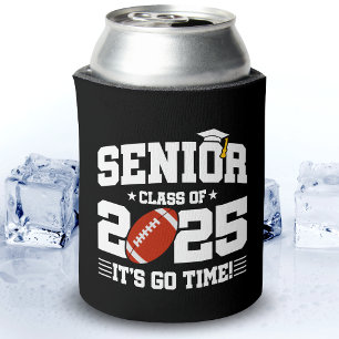 Football Team Class of 2025 Graduation Senior 2025 Can Cooler