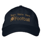 Football Team Embroidered Hat