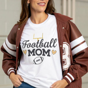 Football team mum stylish personalised Tri-Blend shirt