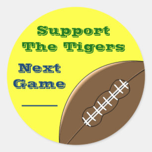 Football Team Promotional Stickers
