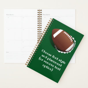 Football Tearing Out Planner