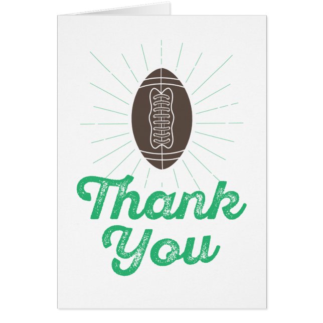 Football Thank You (Front)