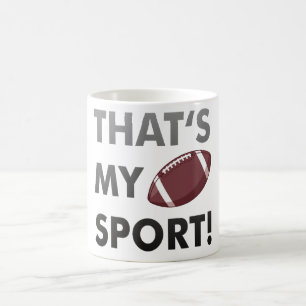 Football - thats's my sport! american football coffee mug
