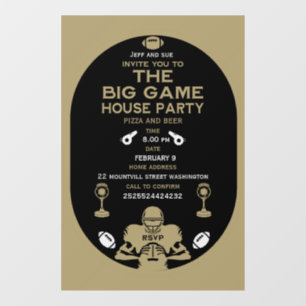 Football The Big Game TV Watch Party