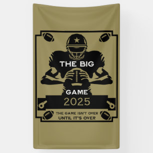 Football The Big Game TV Watch Party Banner