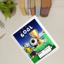 football theme Spiral Notebook