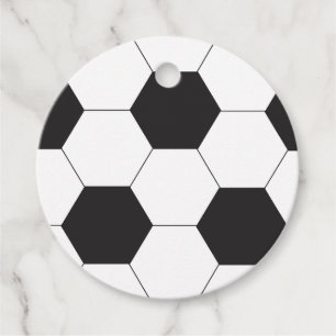 Football Themed Birthday Party Favour Tags