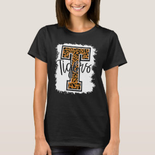 Football Tigers School Sports Fan Team Spirit T-Shirt