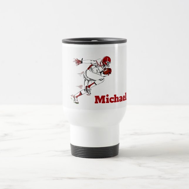 Football  travel mug (Center)