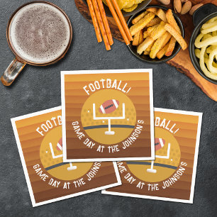 Football Upright Game Day Napkin