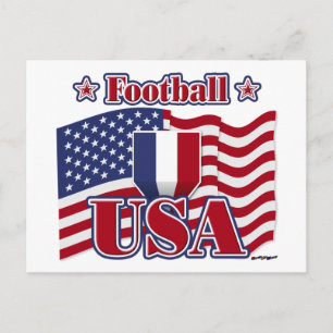 Football USA Postcard