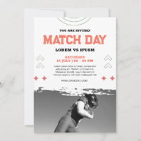 Football Watch Party Invitation Football Game Day