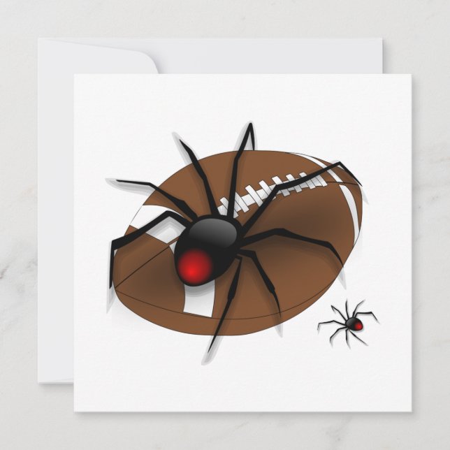 Football Widow Invitation (Front)